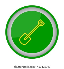 Web line icon. Shovel