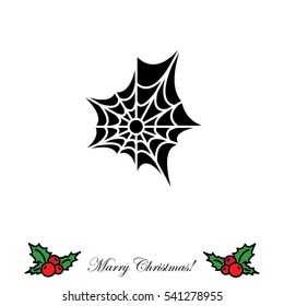 Web line icon. Spiderweb, web icon 