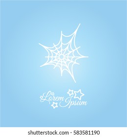 Web line icon. Spiderweb, web icon 