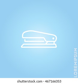 Web line icon. Stapler