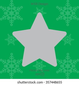 Web line icon. Star (Favorit)
