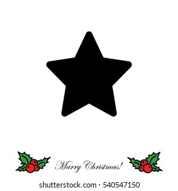 Web line icon. Star (Favorit)