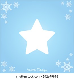Web line icon. Star (Favorit)