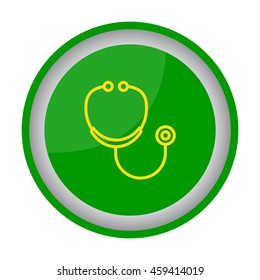 Web line icon. Stethoscope
