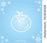 Web line icon. Tomato.