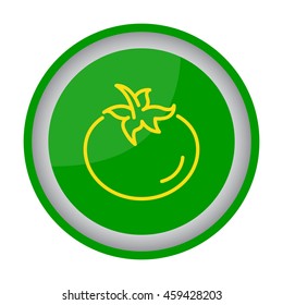 Web line icon. Tomato.