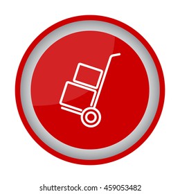 Web line icon. Trolley