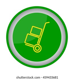 Web line icon. Trolley