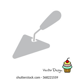 Web line icon. Trowel