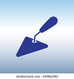 Web line icon. Trowel