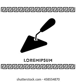 Web line icon. Trowel