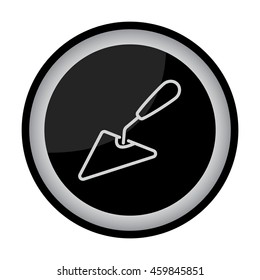 Web line icon. Trowel