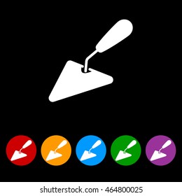 Web line icon. Trowel