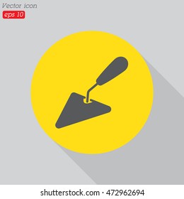 Web line icon. Trowel