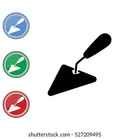 Web line icon. Trowel