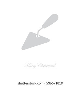 Web line icon. Trowel