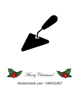 Web line icon. Trowel