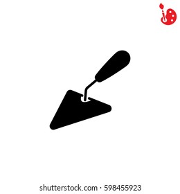 Web line icon. Trowel