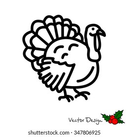 Web line icon. Turkey