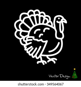 Web line icon. Turkey