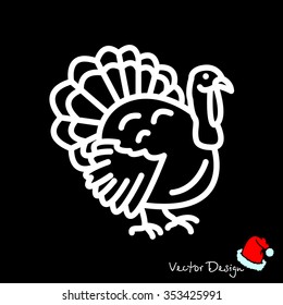 Web line icon. Turkey