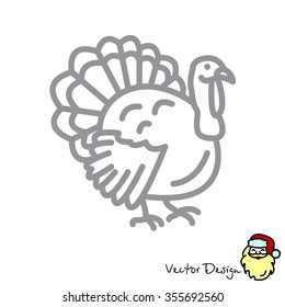 Web line icon. Turkey