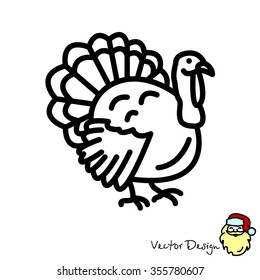 Web line icon. Turkey
