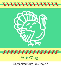Web line icon. Turkey