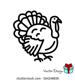 Web line icon. Turkey