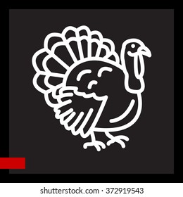 Web line icon. Turkey