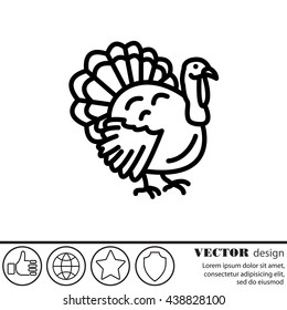 Web line icon. Turkey