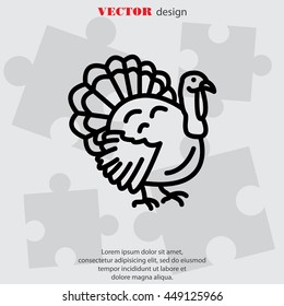 Web line icon. Turkey