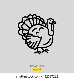 Web line icon. Turkey