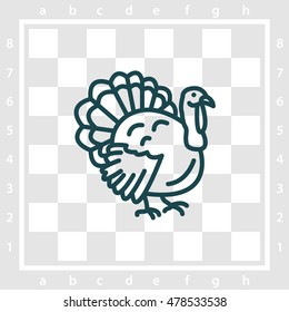 Web line icon. Turkey