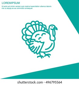 Web line icon. Turkey