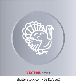 Web line icon. Turkey