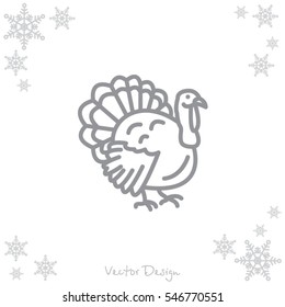 Web line icon. Turkey