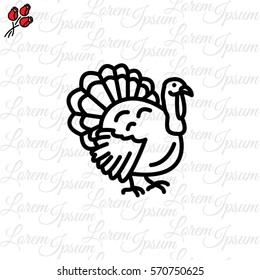 Web line icon. Turkey