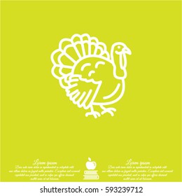 Web line icon. Turkey