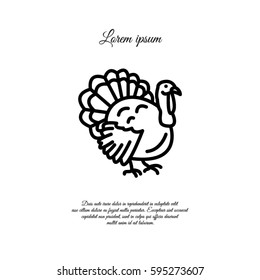 Web line icon. Turkey