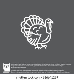 Web line icon. Turkey