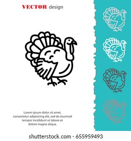 Web line icon. Turkey