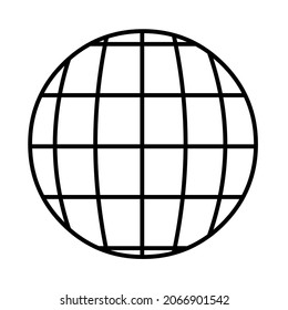 web line icon vector design template and illustration with editable stroke. 