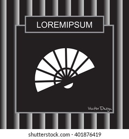 Web line icon. Veer, fan