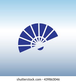 Web line icon. Veer, fan