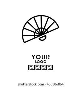 Web line icon. Veer, fan