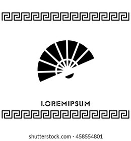 Web line icon. Veer, fan