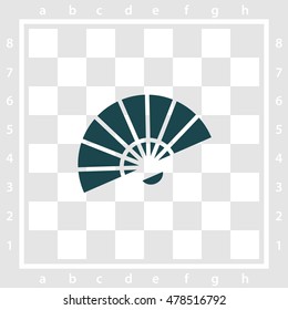 Web line icon. Veer, fan