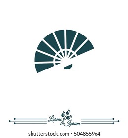 Web line icon. Veer, fan