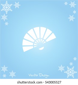 Web line icon. Veer, fan